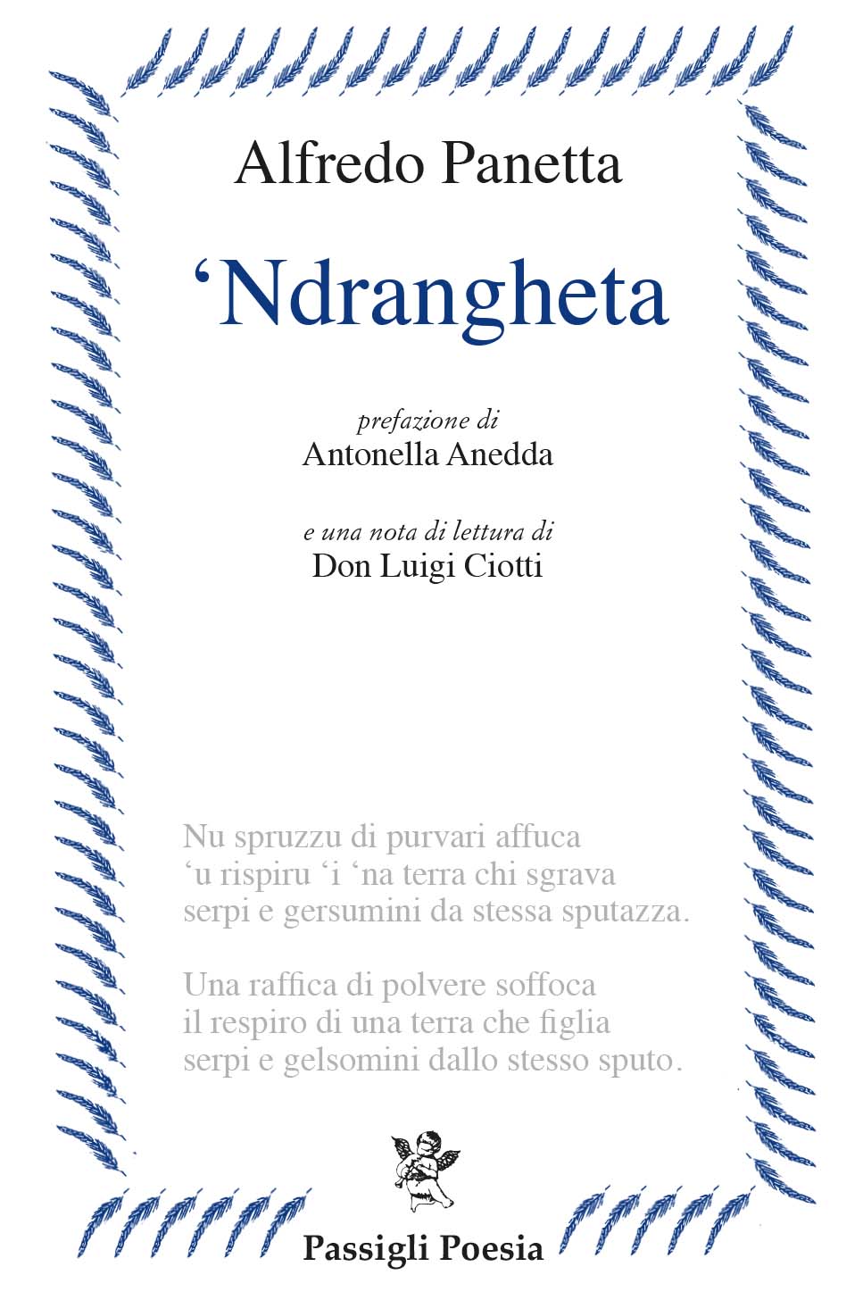 ‘NDRANGHETA di Alfredo Panetta (Passigli&nbsp;Poesia)