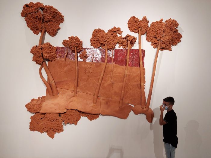 Segnalibro illustrato in “Quando gli alberi erano miei fratelli” di Guglielmo Aprile, Tabula Fati, 2024